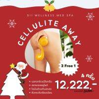 CELLULITE AWAY 60 MINS. 4  TIMES: สลายไขมัน กระชับผิว หุ่นเฟริม