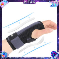 Bitak ปรับข้อมือติดตั้ง Stabilizer Splint Carpal อุโมงค์มือการบีบอัดแผ่นรองรับสำหรับการบาดเจ็บที่ข้อมือ Pain Relief