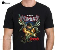 New Berserk Guts Anime Manga MenS Black T-Shirt Size S - Xxl Cotton T Shirt Tee Mens Shirts Custom Aldult Teen Unisex Tee Shirt