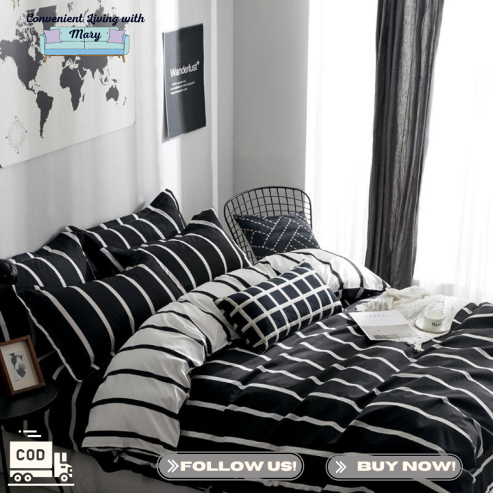 4 in 1 Bedsheet and Pillow Case Set by Convenient Living with Mary