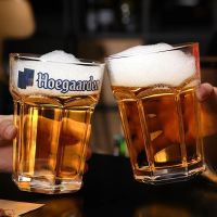 รุ่นขายดี แก้ว Hoegaarden แก้วเบียร์ ความใหญ่หนาพิเศษ ขนาด500/880ML