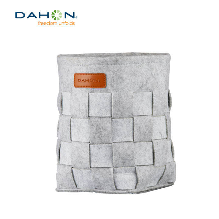 Dahon folding bicycle handwoven felt basket mountain bike basket