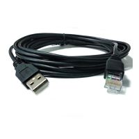 USB To RJ50 Console Cable AP9827 for APC Smart UPS 940-0127B 940-127C 940-0127E with Molded Strain Relief Boot