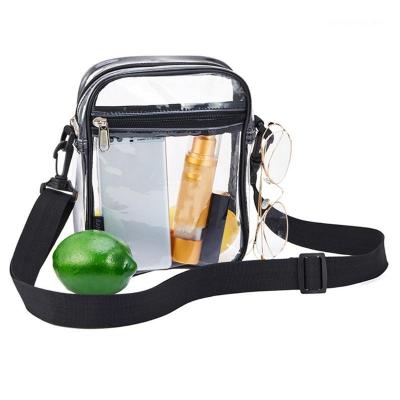 Clear Crossbody Purse Bag Stadium Approved Gym Clear Shoulder Tote Bag for Women Hot