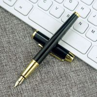 Exquisite Metal IM Fountain Pen Ink Pen Men and Women Business Office Student Calligraphy Pen  Pens