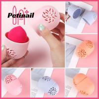 PETINAIL เคสนุ่มแผ่นรองความงามอุปกรณ์แต่งหน้าฟองน้ำแต่งหน้าขาตั้งไข่ที่ใส่เครื่องสำอางพัฟที่จับการทำให้แห้งพัฟแป้ง