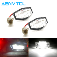 2ชิ้นรถยนต์ LED โคมไฟป้ายทะเบียน C An BUS สำหรับฮอนด้าซีวิครถเก๋ง CR-V Accord C Rosstour Insight Fit องค์ประกอบแจ๊สโอดิสซี HR-V 2021