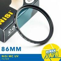 NISI 86mm MC UV Filter ที่กรองรังสียูวีโซด์ขนาดบางเป็นพิเศษ Professional MC ตัวกรองยูวีด้านคู่ 12 การเคลือบหลายชั้นกรอง ( NISI MC UV Filter 86 mm )( ฟิลเตอร์ 86 มิลลิเมตร บางพิเศษ )