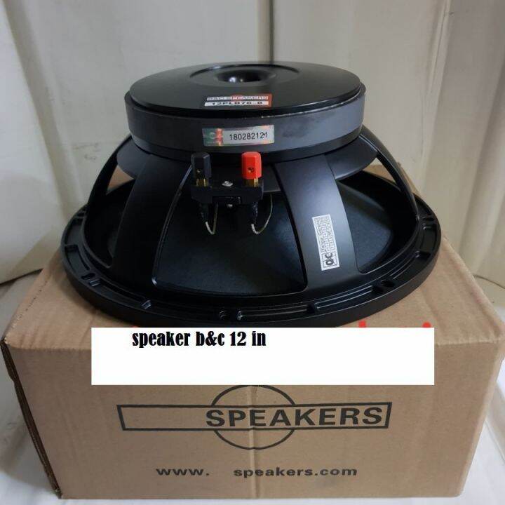 Speaker B&C 12PLB76 Komponen BNC 12 PLB76 12 Inch 500 Watt | Lazada ...