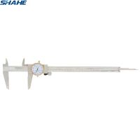 Shahe 300 mm 0.02 mm Dial Gauge Vernier Caliper Stainless Steel Shockproof Metric Micrometer Gauge Measuring Tool Linear Measurement