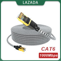 สายแลน1m~50m ​Cat 6 UTP Gigabit สายเคเบิลเครือข่ายอีเธอร์เน็ต RJ45 สายแพทช์แลน สำหรับ PC แล็ปท็อป, เราเตอร