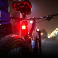 Waterproof Cycling Smart LED Bike Brake Warming Light USB Rechargeable Bicycle Back Taillight Rear Safety Light Flashlight