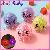 【Neil Baby】ของเล่นบีบสกุชชี่ รูปปลาหมึก 3D คลายเครียด สําหรับครอบครัว 【QYUE】