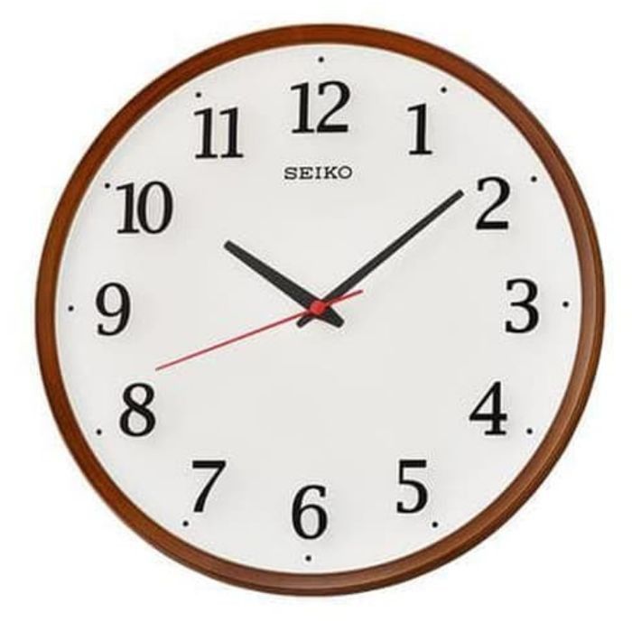 100% Original SEIKO Quiet Sweep Movement Wall Clock QXA731A | Lazada