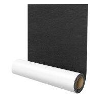 2X Self-Adhesive Felt Gliders,40 x 150 cm,Self-Adhesive Felt Pads, Multi- Adhesive Mat Tape Black