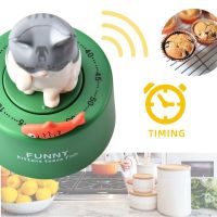 for CAT Shaped Countdown Timer Kitchen Classical Mechanical Wind-up Timer Study Sport Portable Count Tools Kitchen Stopw