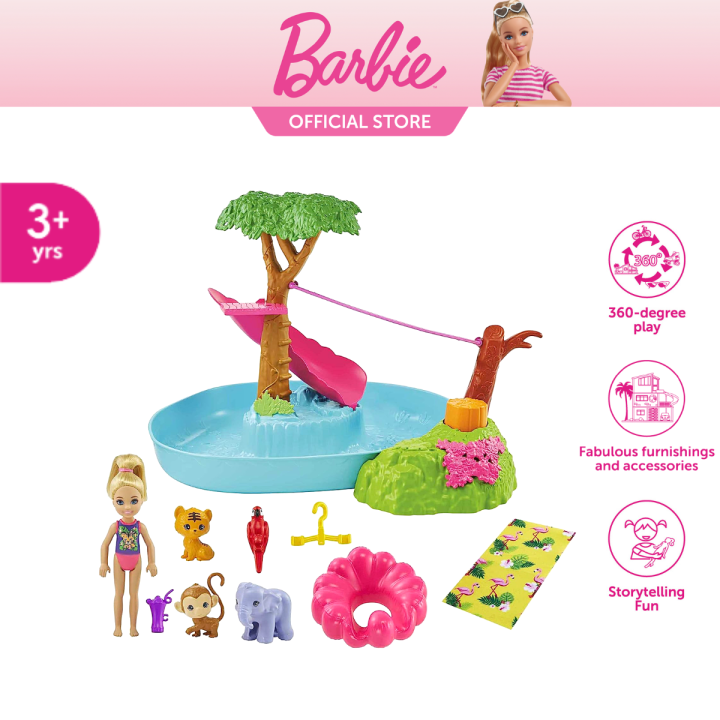 barbie chelsea swimming pool