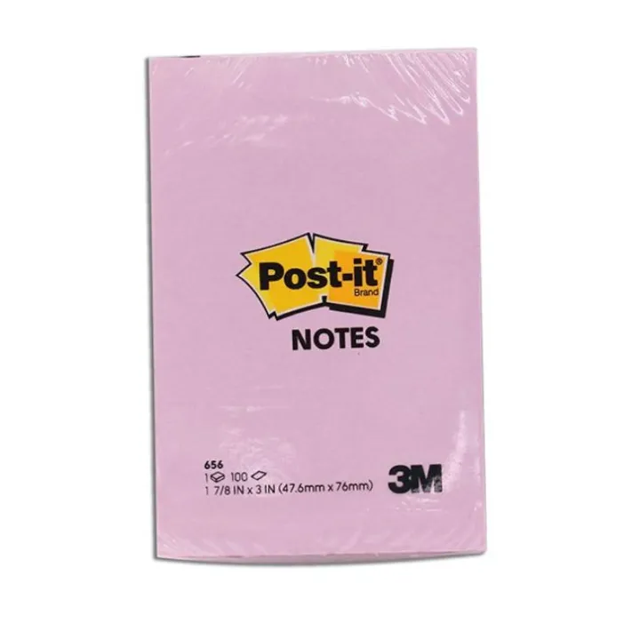 3M Postit Notes 2" x 3" Pink Lazada PH