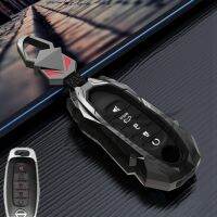 Car Zinc Alloy Key Case For Nissan Versa Maxima Rogue Armada Sentra Qashqai X-Trail 2/3/4/5Buttons 2022 2023 Accessories