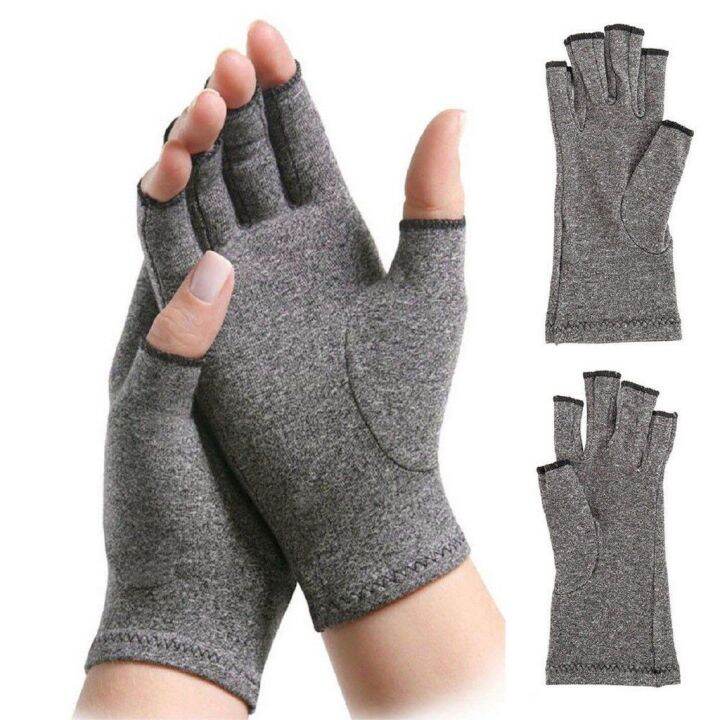 1 Pairs Men/Women Arthritis Gloves Full Finger Tendonitis Joint ...