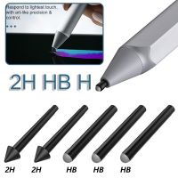 3/5pcs 2H HB H Touch Screen Pen Spare Nibs Replacement Plastic Stylus Tips Refill Accessories for Microsoft Surface Pro 7/6/5/4 Colanders Food Straine