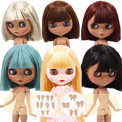 ตุ๊กตา Blythe ผมสั้น 1 / 6 Bjd ขนาด 30 ซม.