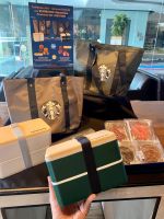 กระเป๋า Starbucks พร้อมกล่องข้าว ของแท้ 100% จาก Shop Starbucks Thailand