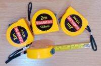 ตลับเมตรพกพาตลับเมตรจิ๋ว2เมตรMeasuring Tape12.5mm.คละสีอุปกรณ์วัดระยะเครื่องมือช่าง