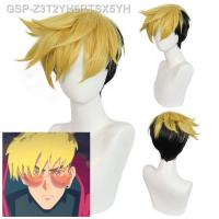 LEX☽Peruca De Stampede Trigun Vash Para Homens อะนิเมะ Festa Festa Halloween Masculino