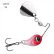 PETI JEWELLERY เบส ช้อนโลหะ หมุน เลื่อม รอกสปินเนอร์ VIB ล่อ เหยื่อตกปลาโลหะ Wobblers Crankbaits ตะขอแหลม