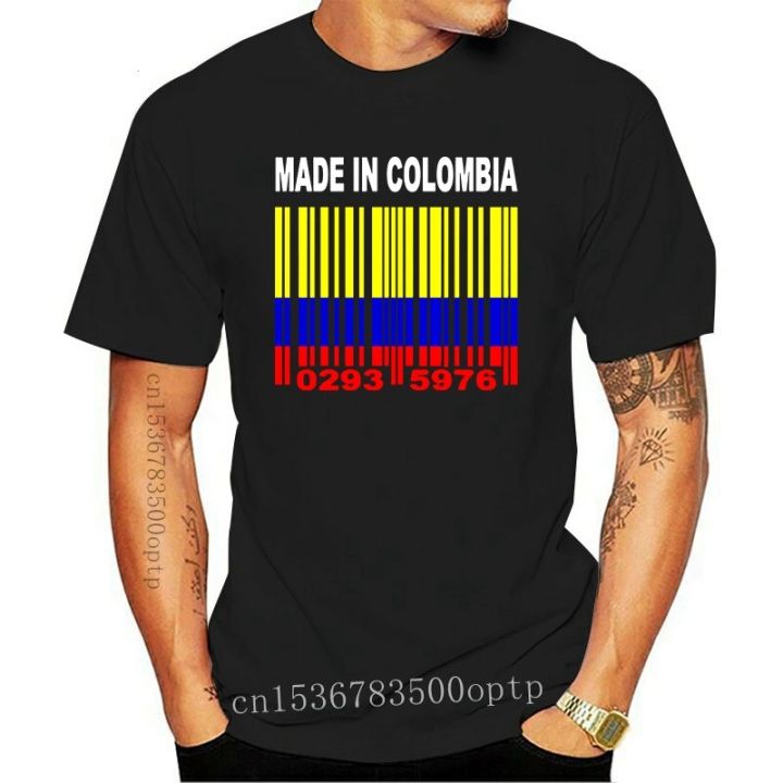 new-made-in-colombia-colombian-national-flag-custom-barcode-numbers-t-shirt-y81