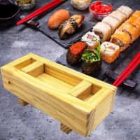 3 Styles Bamboo And Wood Sushi Mold Bamboo Wooden DIY Hand Pressing Mould Traditional Mold For Making Sushi