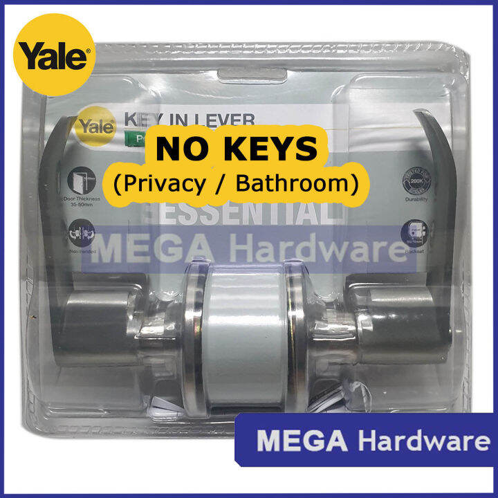 Yale Lever Type KEYLESS Entrance Lockset Doorknob VL4422 (Privacy ...