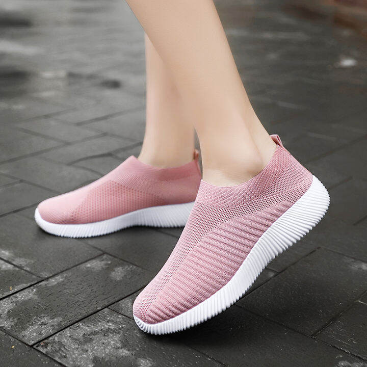 outdoor-trainers-slip-on-lightweight-solid-color-gym-shoes-sport-women-tennis-shoes-ladies-flats-sneakers-tenis-mujer