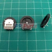 โพเทนชิโอมิเตอร์ Wheel Duplex Potentiometer วอลลุ่ม Volume control 3 ขา 5 ขา ขนาด 2x16mm #ล้อหมุน(2x16mm) (1 ตัว)