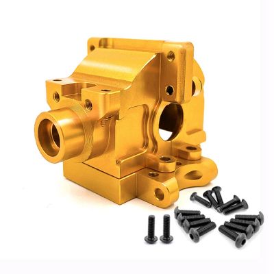 For HSP 94122 94155 94166 94177 94188 1/10 RC Car Metal Gear Box Wave Box, Parts Accessories Modified and Upgraded Accessories ,Gold