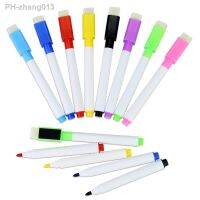 8Pcs/set Erasable magnetic White Board Maker Pen Whiteboard Marker Liquid Chalk Glass Ceramics Office School Supply 8colors ink