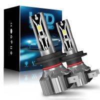 {ร้อน} 2PCS H7 Canbus หลอดไฟ LED H8 H9 H11 9005 HB3 Hir2 9012ไฟหน้ารถ Turbo หมอกโคมไฟ3000K 6000K สำหรับ Audi BMW VW Benz