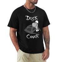 2023 newDuck and Cover - Vintage Nuclear Attack T-Shirt Short sleeve tee tops mens t shirts pack