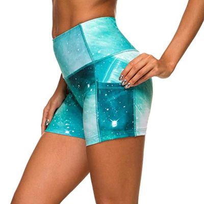 Training Shorts Tights Womens High Waist Sexy Yoga Shorts Fitness Workout Sports Leggings Running Energy Gym Shorts Athletic