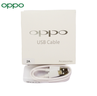 สายชาร์จ ศูนย์แท้ OPPO USB 2A สำหรับ OPPO และมือถือรุ่นทั่วไป ใช้ได้หมด ของเเท้ 100% ส่งจากไทย สินค้าพร้อมกล่อง