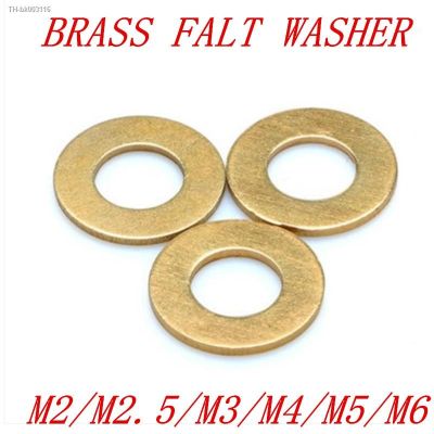 ✁ Brass washer M2 M3 M4 M5 M6 M8 M10 Brass flat washer set / bronze washers / brass flat gasket