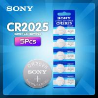 เซลล์กระดุม Cr2025แบบไร้สายสามารถปรับแต่งได้5ชิ้น Cr 2025 LM2025 DL2025 ECR2025ลิเธียม3V สำหรับนาฬิกาเครื่องคิดเลข