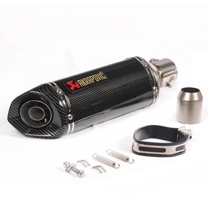 Akrapovic Muffler 3851mm Exhaust Universal Carbon Type Lazada PH