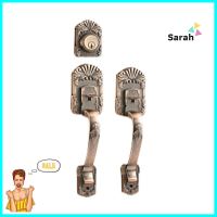 มือจับประตูใหญ่ SOLEX 6740 สีทองแดงรมดำGRIP HANDLE SET SOLEX 6740 ANTIQUE COPPER **ด่วน สินค้าเหลือไม่เยอะ**