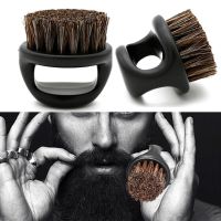 Men Beard Shaving Brush Wild Boar Fur Soft Barber Salon Facial Cleaning Shave Tools Razor Brush with Handle Styling Accessory