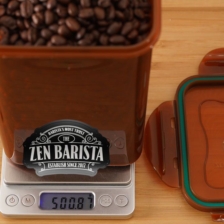 กล่องเก็บเม็ดกาแฟ-ผงกาแฟ-airlock-มีวาลล์-co2ให้กาแฟคายก๊าซออกได้-ช่วยให้กาแฟสดและหอมยาวนาน