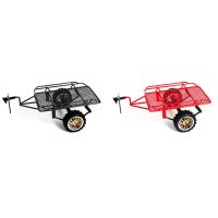 Metal Trailer Car Hopper Trail for 1/10 RC Crawler Car Axial SCX10 Trx4 D90 Redcat DIY Parts