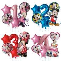 hyfvbujh☒❁┋  6pcs Number Helium Globos Birthday Baby Shower Decoration