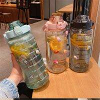 【CC】✒  2L Bottle With Stickers Large Capacity Bottles Shipping Garrafa De Agua Infantil Botellas